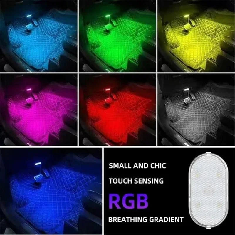 Luces Led RGB Para Interior Del Coche