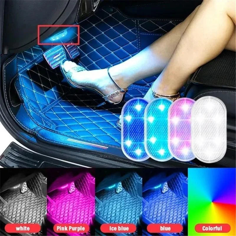 Luces Led RGB Para Interior Del Coche